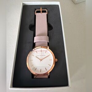 The Horse • The Original • Women’s Polished Rose Gold / Blush Leather Watch